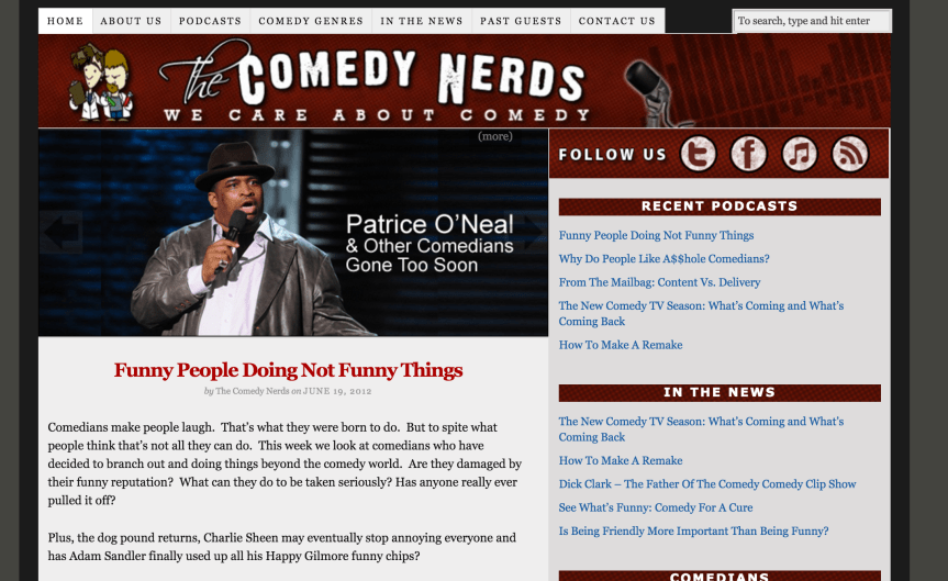 The Comedy Nerds Is A Thing I&nbsp;Like