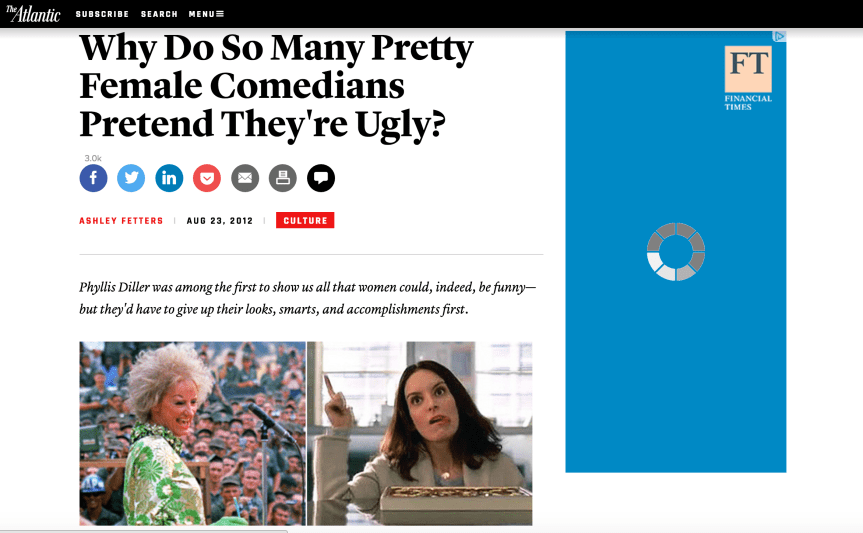 Why Do So Many Pretty Female Comedians Pretend They’re&nbsp;Ugly